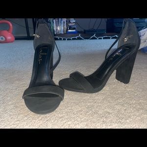 Lulus, size 6 1/2, black heels
